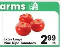 Safeway Extra Large Vine Ripe Tomatoes offer