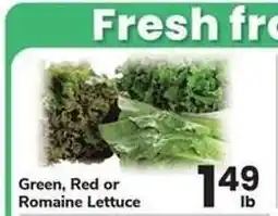 Safeway Lettuce offer