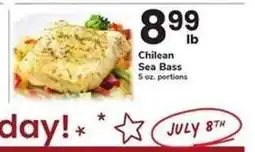 Safeway Chilean Sea Bass offer