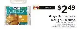 ShopRite Goya Empanada Dough - Discos offer