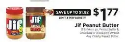ShopRite Jif Peanut Butter offer