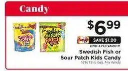 ShopRite Swedish Fish or Sour Patch Kids Candy offer
