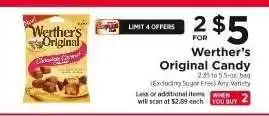 ShopRite Werther’s Original Candy offer