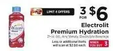 ShopRite Electrolit Premium Hydration offer