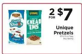 ShopRite Unique Pretzels offer