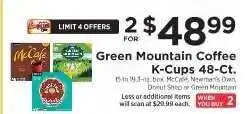 ShopRite Green Mountain Coffee K-Cups 48-Ct offer