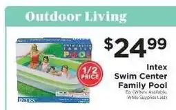 ShopRite Intex Swim Center Family Pool offer