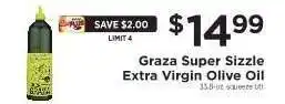 ShopRite Graza Super Sizzle Extra Virgin Olive Oil offer