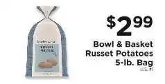 ShopRite Bowl & Basket Russet Potatoes offer
