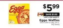 ShopRite Eggo Waffles offer