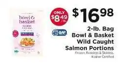 ShopRite Bowl & Basket Wild Caught Salmon Portions offer