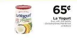 ShopRite La Yogurt offer