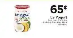 ShopRite La Yogurt offer