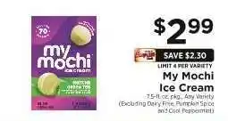 ShopRite My Mochi Ice Cream offer