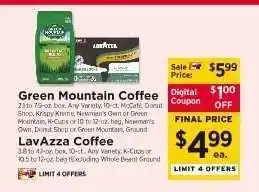 ShopRite Lavazza Coffee offer