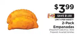 ShopRite 2-Pack Empanadas offer