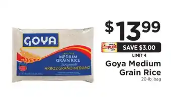 ShopRite Goya Medium Grain Rice offer