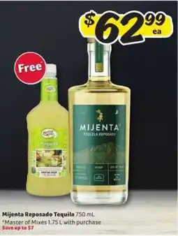 Winn Dixie Mijenta Reposado Tequila offer