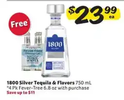 Winn Dixie 1800 Silver Tequila & Flavors offer