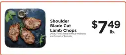 ShopRite Shoulder Blade Cut Lamb Chops offer