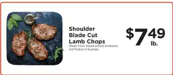 ShopRite Shoulder Blade Cut Lamb Chops offer