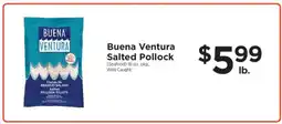 ShopRite Buena Ventura Salted Pollock offer
