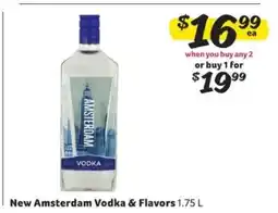 Winn Dixie New Amsterdam Vodka & Flavors offer
