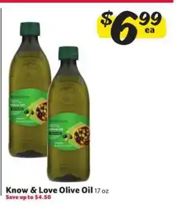 Winn Dixie Know & Love Olive Oil offer