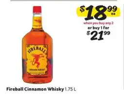 Winn Dixie Fireball Cinnamon Whisky offer