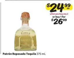 Winn Dixie Patrón Reposado Tequila offer