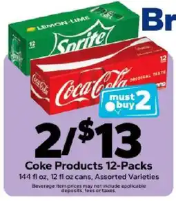Save a Lot Coke Products 12-Packs offer