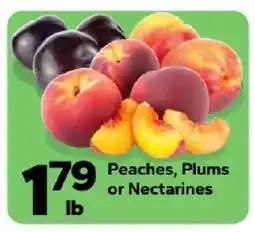 Save a Lot Peaches, Plums or Nectarines offer