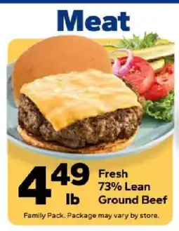 Save a Lot Fresh 73% Lean Ground Beef offer