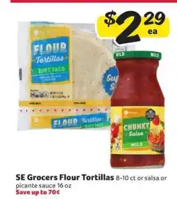 Winn Dixie SE Grocers Flour Tortillas offer