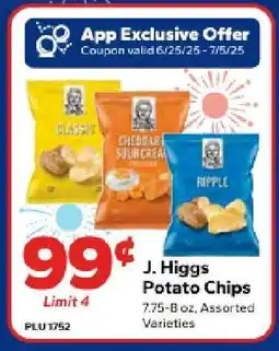 Save a Lot J. Higgs Potato Chips offer