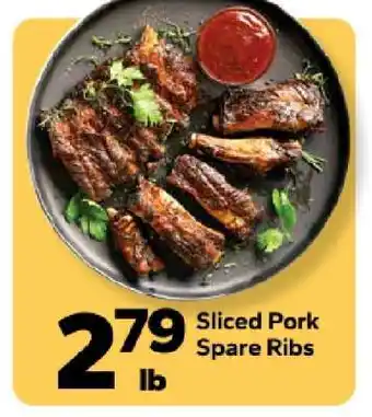 Save a Lot Sliced Pork Spare Ribs offer