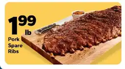 Save a Lot Pork Spare Ribs offer