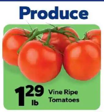 Save a Lot Vine Ripe Tomatoes offer