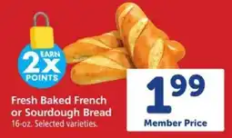 Safeway Fresh Baked French or Sourdough Bread offer