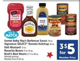 Safeway Mix & Match Sauces and Beans offer