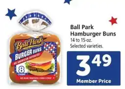 Safeway Ball Park Hamburger Buns offer