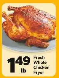 Save a Lot Fresh Whole Chicken Fryer offer