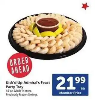 Safeway Kick'd Up Admiral’s Feast Party Tray offer
