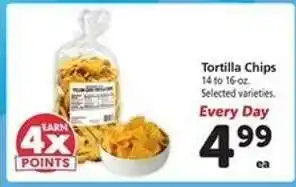 Safeway Tortilla Chips offer