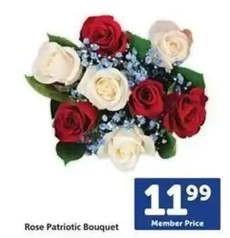 Safeway Rose Patriotic Bouquet offer