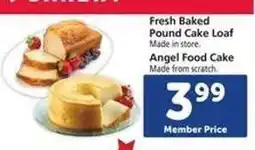 Safeway Angel Food Cake offer