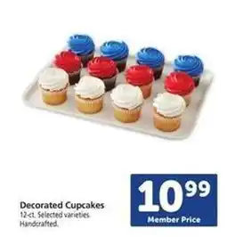Safeway Decorated Cupcakes offer