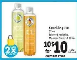 Safeway Sparkling Ice offer