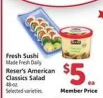 Safeway Reser's American Classics Salad offer