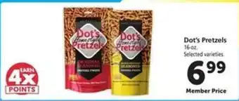 Safeway DOT'S PRETZELS offer